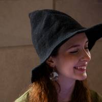 Student at The Cryptic Coven booth during Student Small Business Market.